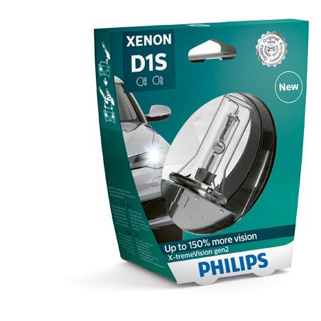 Xenon Pirn D1S Philips Extreme Vision 150% 4800K