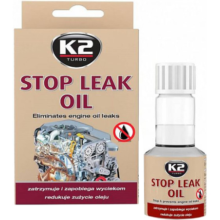 K2 OIL STOP LEAK ÕLILEKKE PEATAJA 50ML