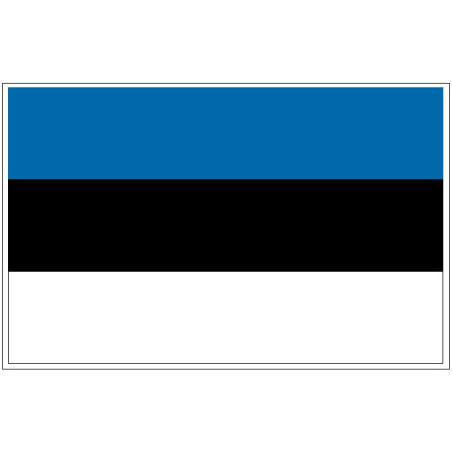 Eesti lipp kleebis 117x76mm