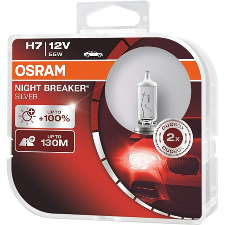 Pirn H7 55W 12V NB Silver 100% OSRAM