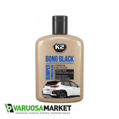 K2 BONO BLACK PLASTI- JA KUMMIHOOLDUS 200ML