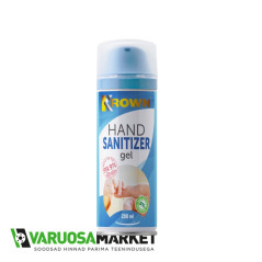 KROWN HAND SANITIZER GEL 200ml ( aloe vera )
