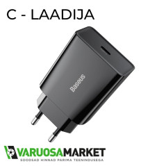 Laadija Baseus Speed Mini Quick Charger, USB-C, PD 3A 20W