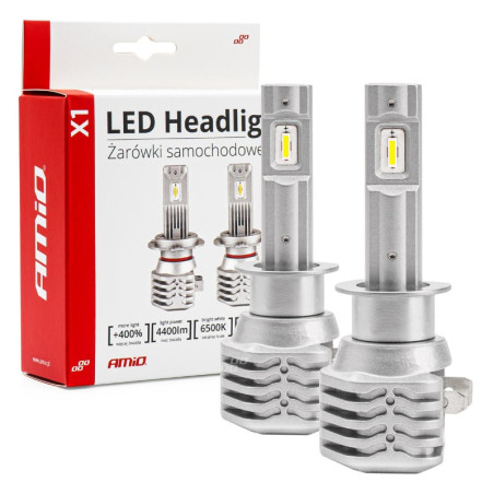 LED Headlight H1 X1 Series 10-16v 40W plug and play