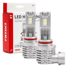 LED Headlight HB4 9006 X1 Series 10-16v 40w