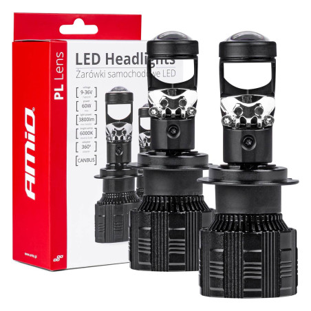 LED PIRNID H7 PL Lens Series Canbus ( ei sobi luup/reflektror )