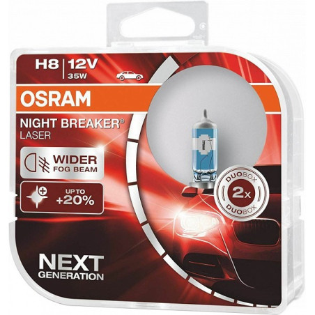 H8 PIRN 35W NIGHT BREAKER LASER +150% 2TK OSRAM